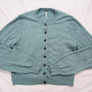 Free People Robins Egg Blue Cardigan